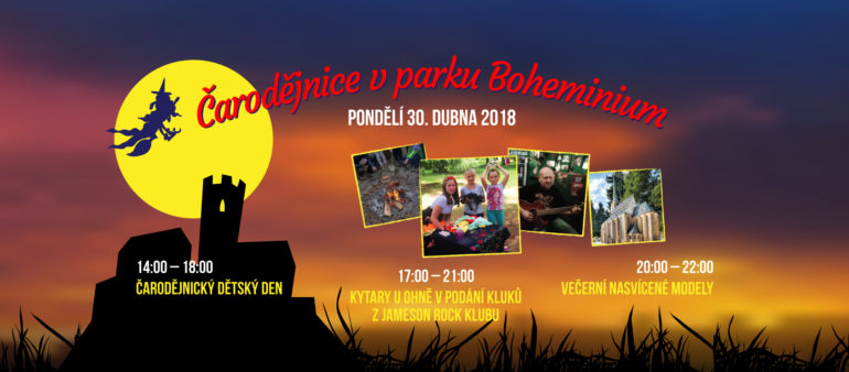30/04 Čarodějnice v parku Boheminium
