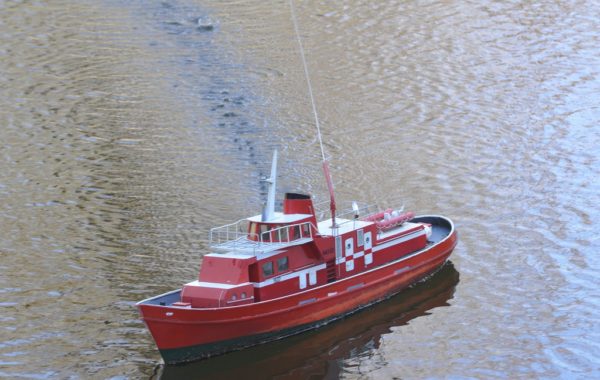 Firefighter boat Veverka