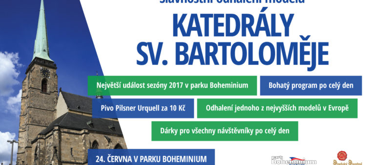 24/06 Slavnostní odhalení modelu katedrály sv. Bartoloměje