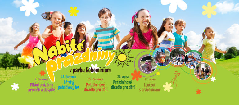 Nabité prázdniny v parku Boheminium