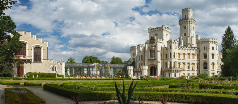 Model NEJ… zámku v Čechách – Hluboké nad Vltavou