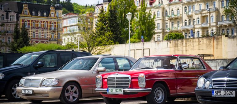 26/05 5. sraz Merecedes-Benz Tachov v parku Boheminium